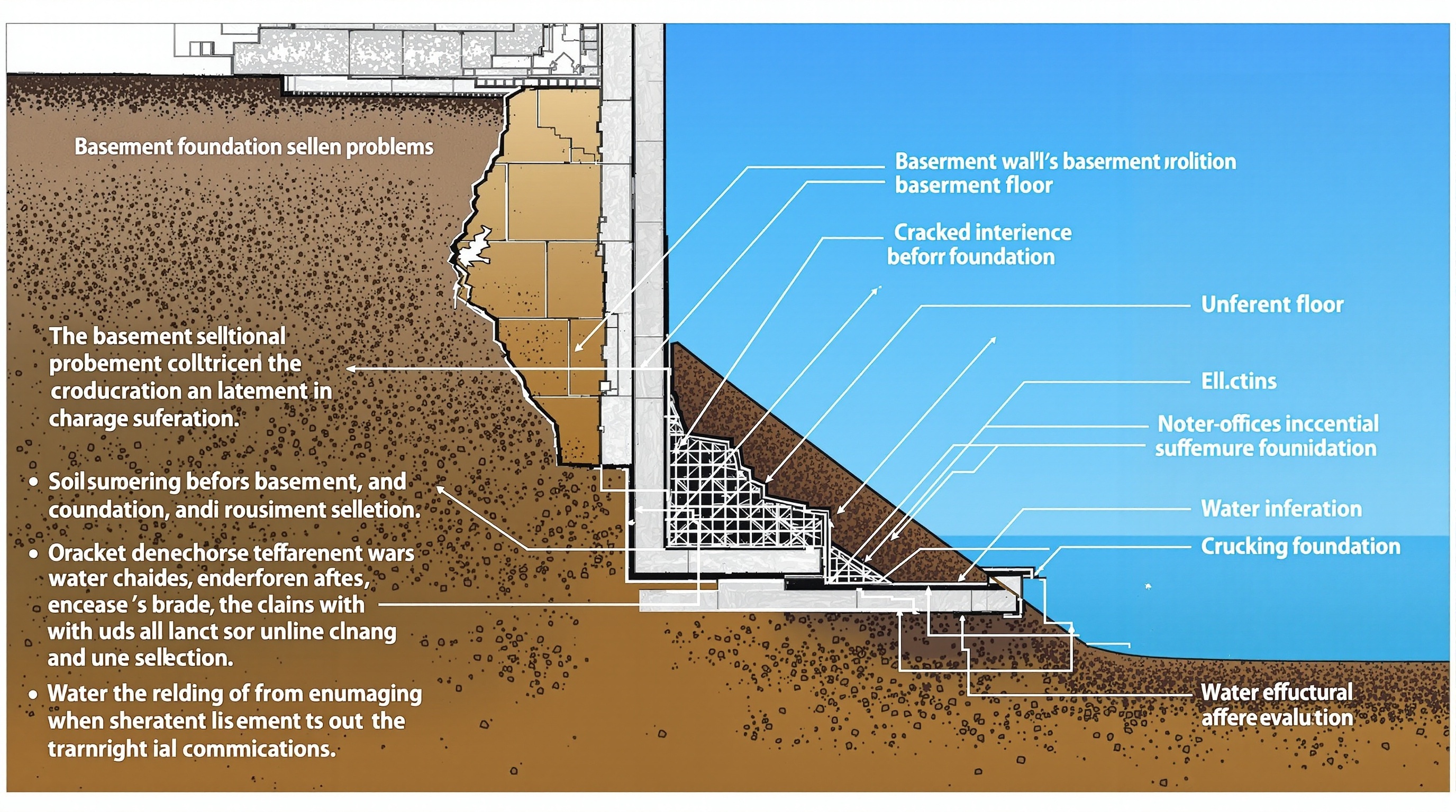 Read more about the article Geotechnical Problems in Basements: Foundation Reinforcement and Settlement Control Solutions